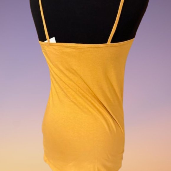Mustard Criss Cross Tank (2)  T1475  NWT Boutique - Picture 8 of 13